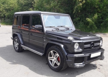 Mercedes G-class gray   